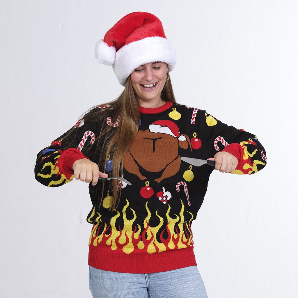 The Flambéed Christmas Sweater